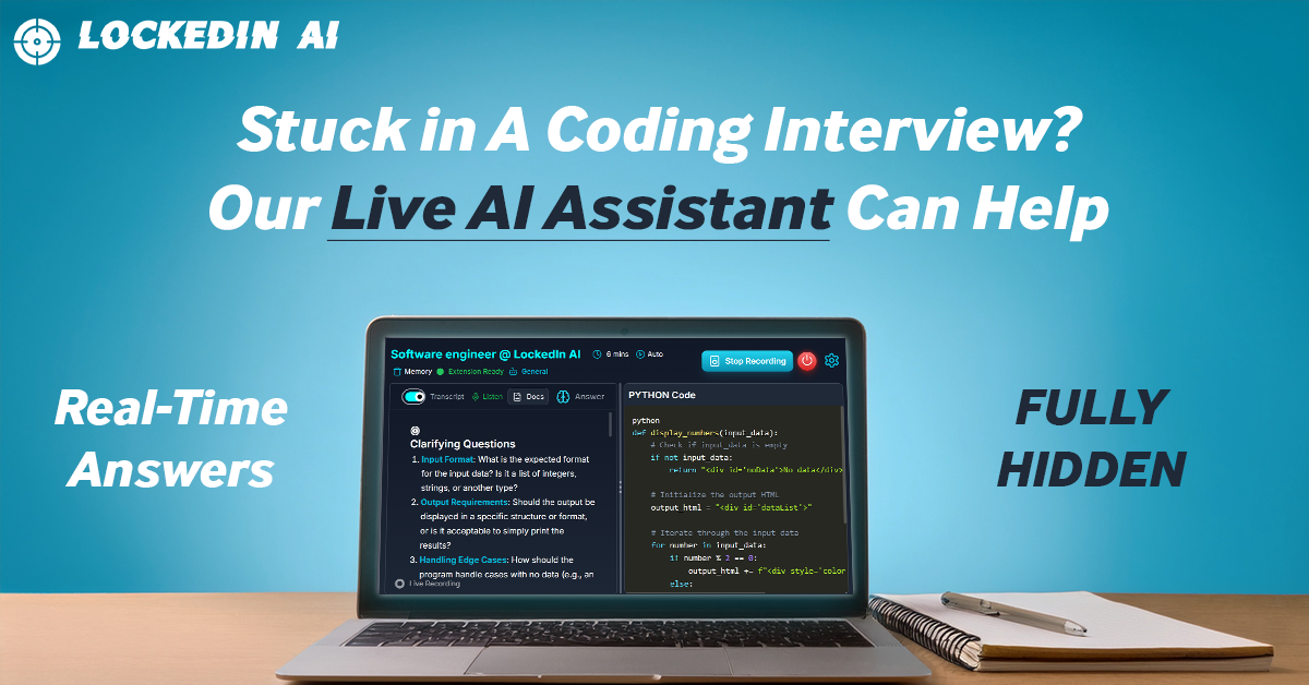 Why LockedIn AI Is the Best AI For Interview Preparation in Today’s Job Market