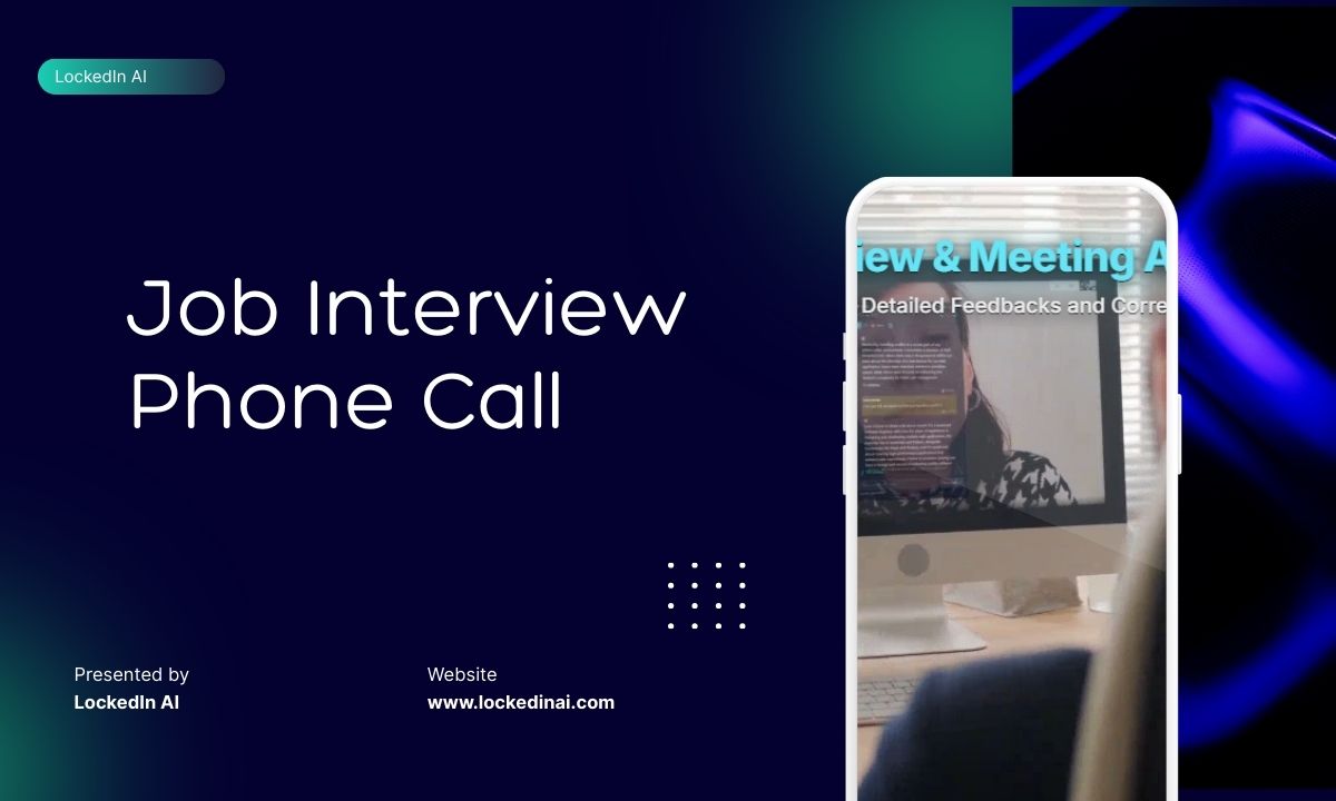 Job Interview Phone Call